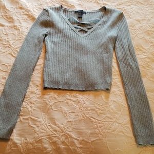 FOREVER 21 grey sweater